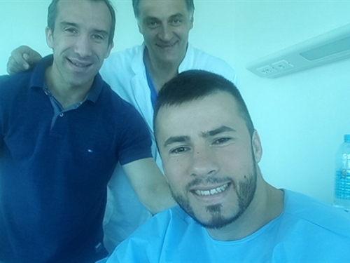 Damir Beljo u Zagrebu na operaciji lakta