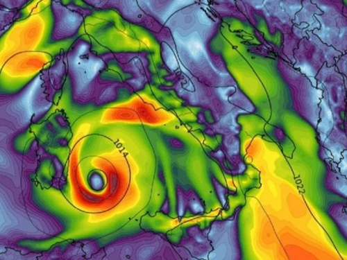 Kod Italije se razvija novi mediteranski uragan?