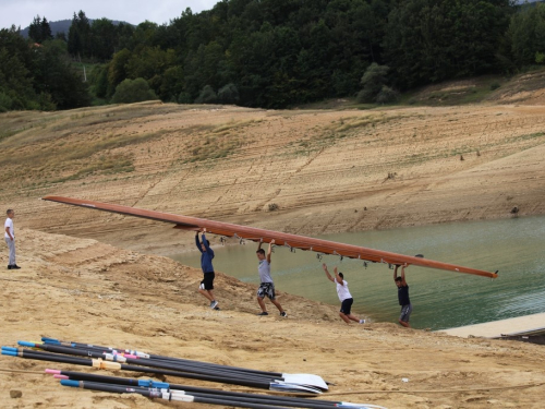 FOTO: Na Ramskom jezeru održana 10. veslačka regata