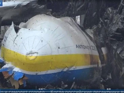 Rusi uništili najveći zrakoplov na svijetu