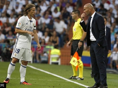Zidane progovorio o lošoj formi Modrića