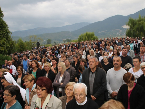 FOTO: Misa Uočnica povodom proslave Male Gospe na Šćitu