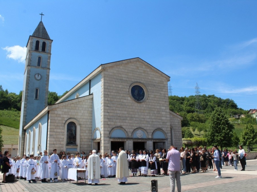 FOTO: Tijelovo u župi Prozor