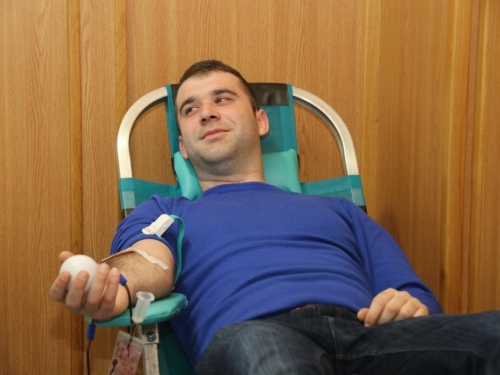 FOTO: U Prozoru održana vanredna akcija darivanja krvi