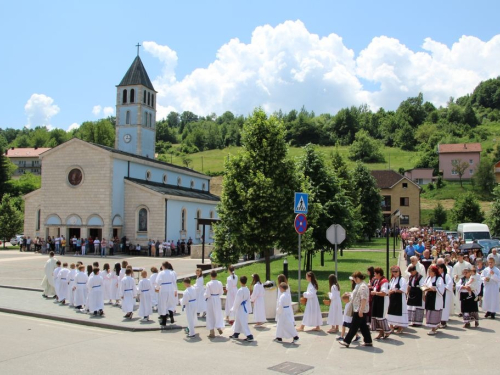 FOTO: Tijelovo u župi Prozor