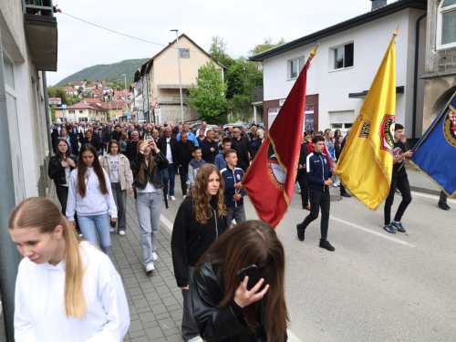 FOTO: U Prozoru obilježena 34. obljetnica brigade 'Rama'