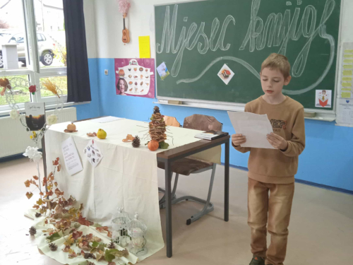 U OŠ Veselka Tenžere na Uzdolu obilježen Mjesec hrvatske knjige