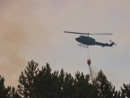 Požar u Rami i dalje gori: Helikopter OS BiH na terenu, iščekuje se pomoć kanadera iz Hrvatske