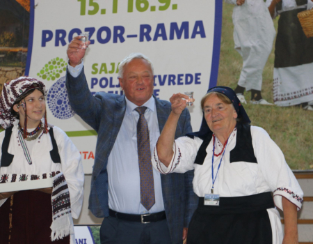 FOTO: Otvoren 18. sajam ''Dani šljive Prozor - Rama 2025.''