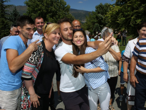 FOTO: Kolinda Grabar Kitarović u Rami