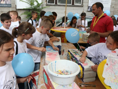 Učenici OŠ ¨Ivan Mažuranić¨ Gračac na 13. Kid´s festivalu