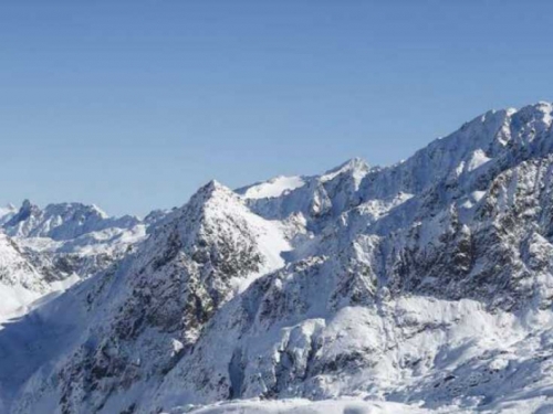 Pao snijeg na Tirolu