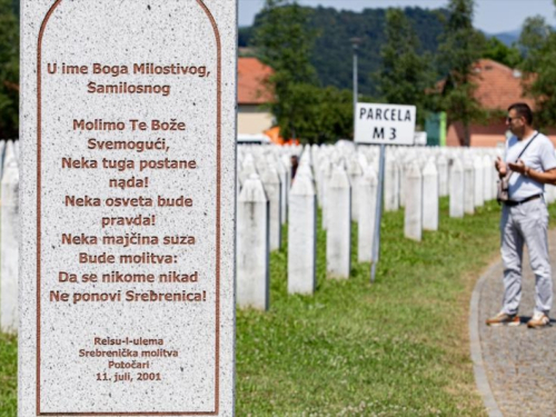 Usuglašen finalni tekst rezolucije o genocidu u Srebrenici