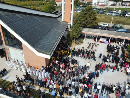 FOTO: Vanjska proslava svetoga Franje u Rumbocima