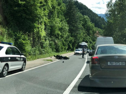 Konjic: Mostarac pao s motora