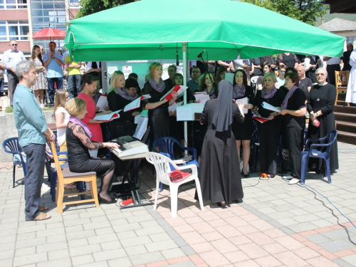 FOTO: Vanjska proslava patrona župe Prozor