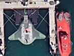 Podvodni dron koji je američka mornarica držala u tajnosti snimljen na Google Earthu