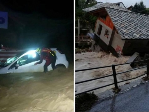 Italija: Oluja odsjekla sela od svijeta, kuće tonu, ima mrtvih...
