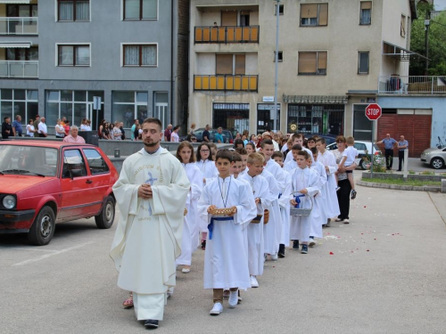 FOTO: Tijelovo u župi Prozor