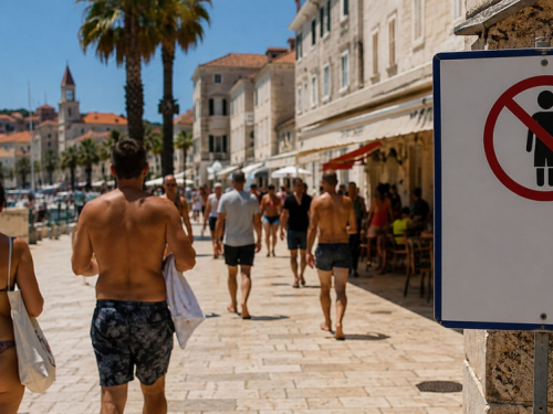 Nova pravila na dijelu primorja: Za šetanje kroz grad u kupaćem kostimu kazna do 500 eura