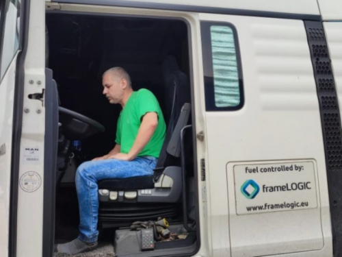 Vozač iz Ukrajine 'zapeo' u Vitezu, dobri ljudi paze da mu ništa ne nedostaje