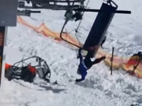 Žičara na skijalištu se pokvarila, ljudi ispadali iz sjedala