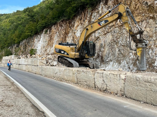 Makljen: Pri kraju radovi na sanaciji škarpi i postavljanja zaštitne ograde