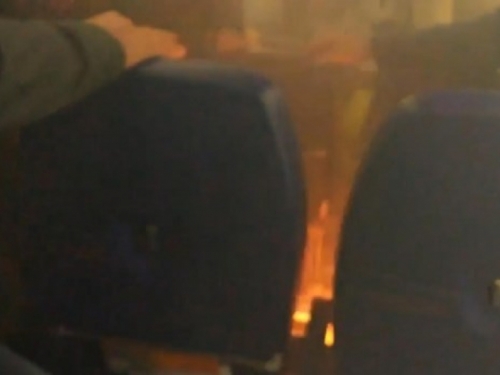 Požar u ruskom zrakoplovu, putnici evakuirani