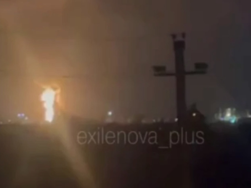 Velik ukrajinski napad na Rusiju: Gori rafinerija, zatvoreno pet zračnih luka