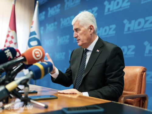Čović: Besmisleno je govoriti o trećem entitetu, a Dom naroda nismo blokirali