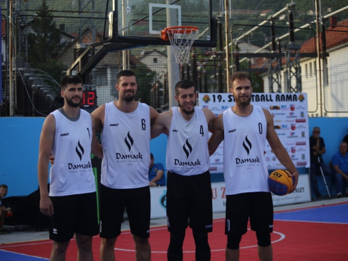 FOTO: Ekipa ''Makarska 3x3'' pobjednik 19. Streetball Rama 2021.