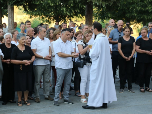 FOTO: Misa Uočnica na Šćitu - Velika Gospa 2021.