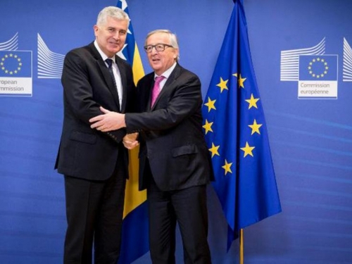 Juncker na sastanku sa Čovićem: Stižem u BIH 28. veljače po odgovore