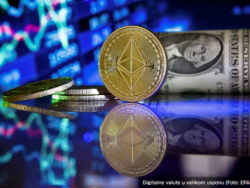 Druga najvažnija digitalna valuta ethereum dostigla rekordnu vrijednost