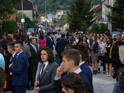 FOTO: Matura 2018. - Defile mladosti na ulicama Prozora