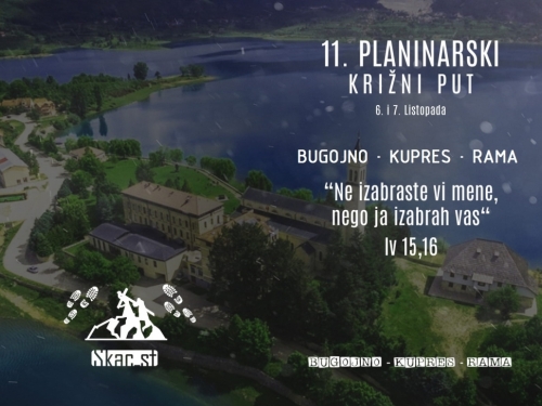 Poziv na 11. planinarski križni put Bugojno – Kupres - Rama