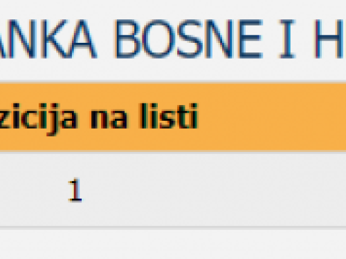 Prvi službeni rezultati izbora za općinu Prozor-Rama