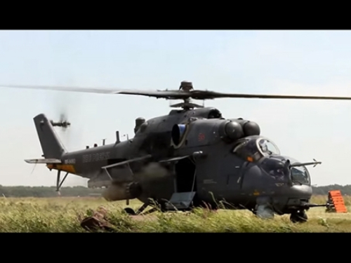 Video: Ruski specijalci vježbali napade iz helikoptera Mi-35M