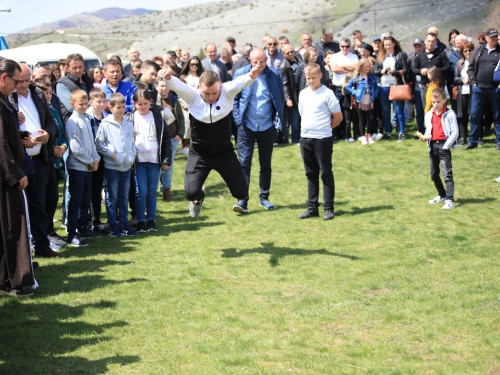 FOTO: Rumbočka fešta na Zahumu, proslavljen sv. Josip Radnik