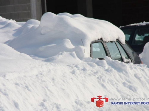 FOTO: Prisjetite se snježnog nevremena u Prozoru-Rami na današnji dan 2012.