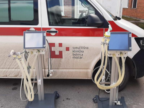 SKB Mostar ustupio dva respiratora bolnici u Novoj Biloj