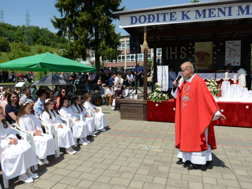 FOTO: Prva pričest u župi Prozor