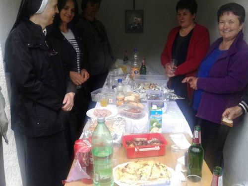 Blagoslov polja i misa na groblju Čelice
