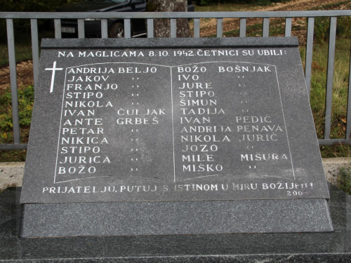 FOTO: Na Maglicama obilježena 83. obljetnica stradanja