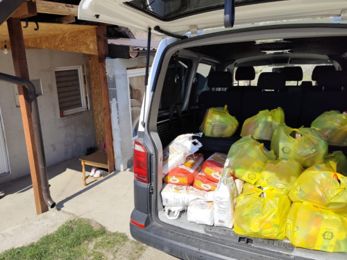 Crveni križ Prozor-Rama podijelio 80 paketa pomoći najugroženijima