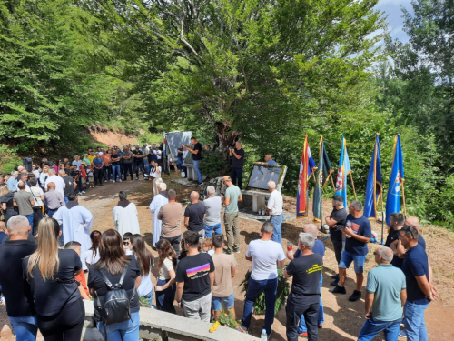 Na Pomenu obilježena 32. obljetnica stradanja hrvatskih branitelja