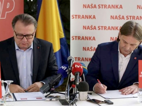 Nikšić i Kojović potpisali sporazum o osnivanju Bh. bloka
