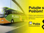 U Hrvatskoj pošti Mostar potražite svoje FlixBus autobusne karte