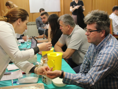 FOTO: Još jedna uspješna akcija darivanja krvi u Prozoru