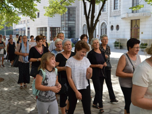 FOTO/VIDEO: Hodočašće Rame Majci od Milosti u Sinj